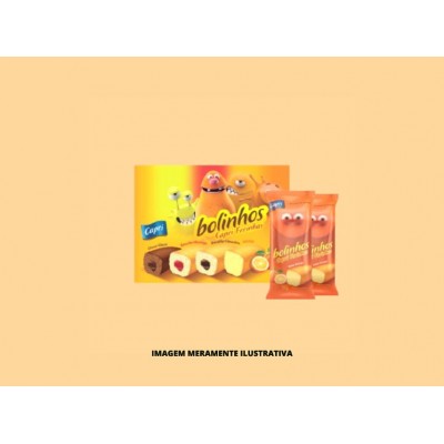 BOLINHO CAPRI FERINHAS LARANJA 1X10X35G